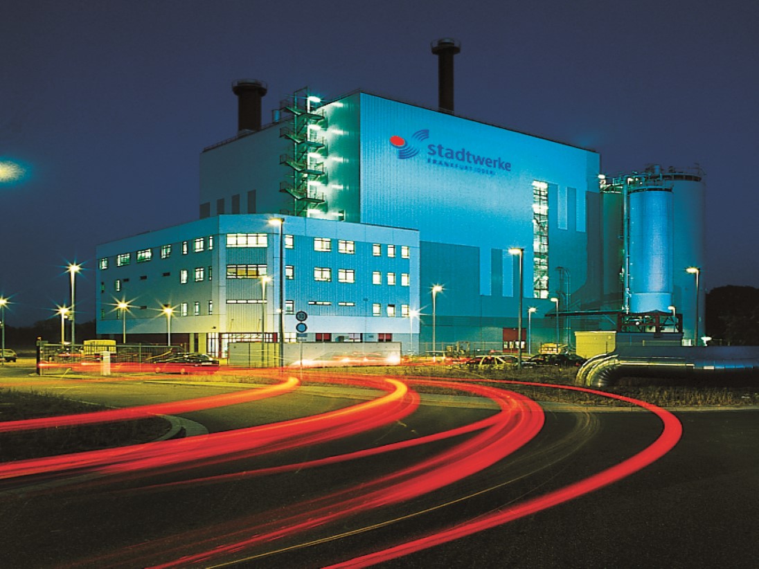 Stadtwerke district heating and power plant — Germany